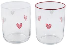 Stiklinių komplektas Hermia Forever Us, stiklas, 0.35 l, 2 vnt.