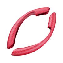Premium Microfiber Steering Wheel Cover Protector For Cars And Motorcycles Anti Slip All Season Comfortable Driving 2pcs gray