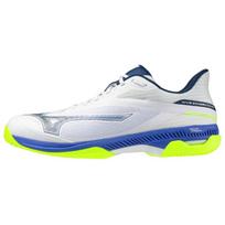 Mizuno WAVE EXCEED COURT Tennis Shoes Unisex White Blue 61GA251820 39