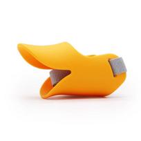 Silicone Soft & Safe Dog Muzzle - Anti-Biting, Anti-Barking, for Small to Medium Dogs,Anti-Bark Device,Duck-Bill Design S