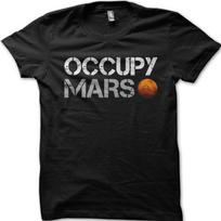 OCCUPY MARS as worn by Elon Musk printed t-shirt 9076 S