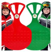 TWO pieces of APPLE SLIDE SET for sliding XXL 58 cm SLED FOR SNOW
