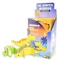 3D sliding puzzle with dinosaurs that glow in the dark - various models