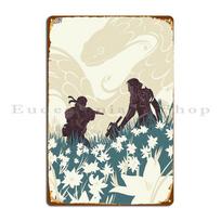 Metal Gear Solid 3 Snake Eater The Boss Fight Poster Hatorivalley Metal Sign Wall Cave Design Classic Wall Cave Tin Sign Poster 20X30CM