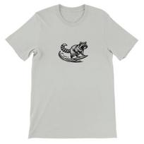 Raccoon Surf Pro Shirt , Unisex, Animal Lover Shirt, Funny Animal T-shirt, Gifts For Him, Gifts for Her S