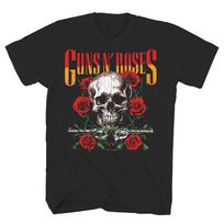 Guns N Roses Skull Rose Guns T-shirt L