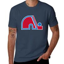 Quebec Nordiques Vintage Logo Tshirt Gym Exercise Short Sleeve Tshirt S