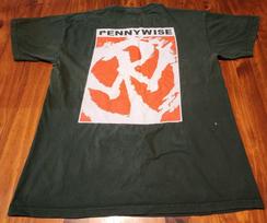 Pennywise Band Tee Medium Music Punk Rock 80s 90s Y2K California Rare Unisex T-Shirt XXL