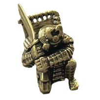 Brass Helmet Paracord Pendant Bag Charm DIY Accessory Pendant One Size