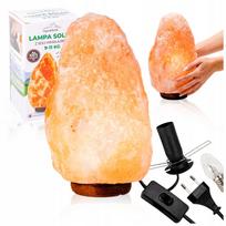 Salt lamp 9-11 kg with Himalayan salt, air ionizer