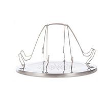 Portable Stainless Steel Toast Grill Rack Removable Rust-proof Camping Toaster Folding Toast Maker BBQ