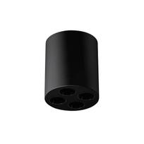 Modern round tube ceiling spot black LED 9W ZOE SL.1210 Sollux Lighting