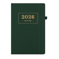 2026.1.1-2026.12.31 A5 Planner Notebook PU Leather Agenda Notepad  To Do List
