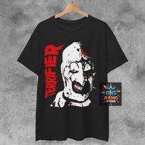 Terrifier Unisex Movie T-Shirt, Horror Movie Shirts Gift Tee For Friends, Unisex XXL