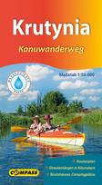 Kayaking map - Krutynia 1:50,000 German version