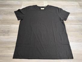 Monadic NWT Black Heavyweight Supima Cotton Tee USA Made LA XL Basis Unisex T-Shirt XXL