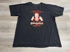 I Noticed That You're Gangster T-Shirt XL Funny Y2K Novelty Black Size Medium Unisex T-Shirt XXL