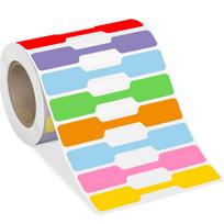 500Pcs Self Adhesive Price Tags Portable Ring Price Tags Sticker Kraft Paper Tags  Jewelry Display