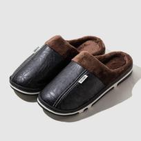 Žieminės vandeniui atsparios medvilninės šlepetės moterims ir vyrams, neslystančios vilnonės šlepetės, skirtos naudoti namuose. Size 42-43 (fit for 41-42)
