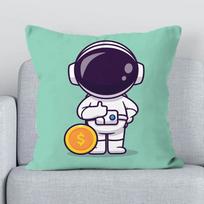Astronaut Cartoon Pillowcase Cushion Covers x Ornamental Pillows for Living Room Cushions Cover  Decorative Pillowcases 30x30cm juoda