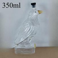 New Animal Shaped Whisky Bottles High Borosilicate Glass Wine Bottle Wolf Head Eagle Wine Bottle