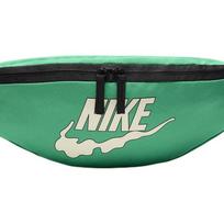 Nike Heritage Fabric Shoulder Bag Crossbody Bag Fanny Pack Regular Unisex Stadium Green & Coconut Milk Casual FN0892-324