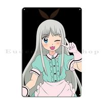 Aria Holmes Kanzaki Hidan no Aria SURPRISE Hideri Kanzaki Blend S Metal Pub Wall Cave Garage Personalized Mural Tin Sign Poster 20x30cm