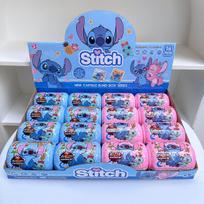 New 16pcs Kpop & Stitch Collect Action Figure Capsule Anime Blind Box Surprise Backpack Pendant Keychain Rope Doll Toy Kids Gift 1 set of 16pcs