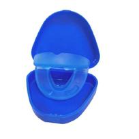 Anti-Snoring Mouthpiece Reusable Snoring Device to Enjoy Peaceful Night Sleep Stop Snoring Solution Snore Mouth Guard 1 blue