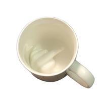 Up Yours Middle Finger Middle Finger Cup 300ml Funny Ceramic Coffee Mug Novelty Mug Birthday Prank