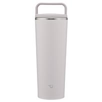 Zojirushi Carry with Dishwasher Seamless and Sheer Gray Finish Only 2 Care Steps Required Tumbler, 400ml, Handle, Safe, Cap, (SX-JS40-HM) -