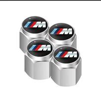 2025 Hot 4Pcs Car Wheel Tire Styling Tire Valve Air Nut Cover Car Logo Accessories For BMW E46 E52 E53 E60 E90 E91 F30 F20 F10 F