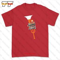 Miles Davis Trumpet Jazz Musician Music Trumpeter Band Tshirt Tee ISPE S