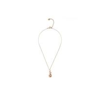 Swarovski Water Drop Spiral Necklace Women necklace Gold 5168983 Gold,F
