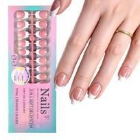 1Set Stylish Artificial Nail With Highly Gloss Finish Long Wearing Lightweight ABS Comfortable For Fashion Users