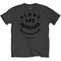 Bring Me The Horizon Alone  Depressed T-Shirt Grey New Unisex T-Shirt L