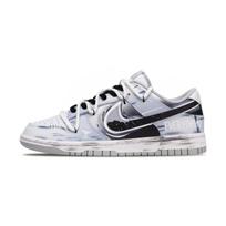Nike Dunk Duel Ultimatum Wear resistant And Lightweight Low top Skateboard Shoes Unisex Light Purple DD1391-103(Team28-) 41