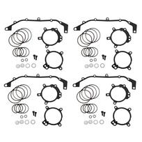 4X For Bmws Dual Vanos O-Ring Seal Repair Kit E36 E39 E46 E53 E60 E83 E85 M52tu M54 M56 juoda