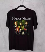 Malice Mizer Band Sur TV Black Cotton Unisex T Shirt Full Size S-5XL M