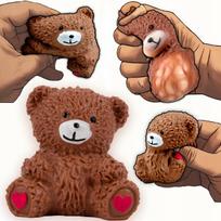 Squishy Toy Teddy Bear Anti-Stress Soft Sensory Squishy BROWN