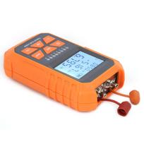 Optical Power Meter Mini Fiber Light Attenuation Tester Red‑Light All‑in‑One Wavelength Memory plastic
