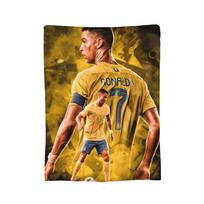 CR7 Blankets Fleece Soft Throw Blankets for Outdoor Travel Bedspread 75x90cm