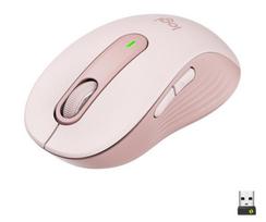 Logitech signature m650 wireless mouse pink 910-006254