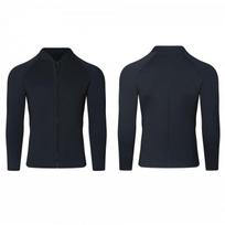 3mm Neoprene Long Sleeve Wetsuit Top Diving Snorkeling Surfing Warmth Windproof UV Protection Unisex Adult Small
