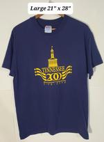 Vintage 1996 Tennessee 200th Anniversary Blue Large T-Shirt Single Stitch Unisex T-Shirt XXXXL