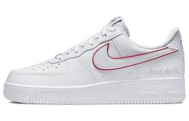 Nike Air Force 1 Low Just Do It White Noble Green Metallic Silver University Red DQ0791-100 45.5