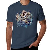 Leopard TShirt Odor Resistant Short Sleeve Top S