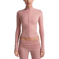 NikeSKIMS Matte Women's Mock-Neck Full-Zip Jacket ZUZUP8315W-HIM S