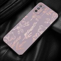 Phone Case For Xiaomi Poco X3 Nfc X3 M3 Pro X3 F3 Gt F1 Cover For Mi 11t 10t Pro 9t 11 Note 10 Lite Civi Rose Pink Bling Pattern For Mi Civi