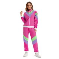 Halloween Costume Vintage Disco Hip Hop Blaster Pants Suit Male Adult Dance Suit S